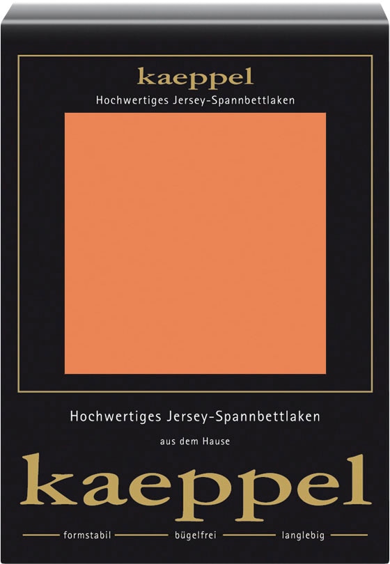 Kaeppel Spannbettlaken "Single Jersey Mako Elasthan", aus 97% Baumwolle und 3% Elasthan Kaeppel Spannbettlaken "Single Jersey Mako Elasthan", aus 97% Baumwolle und 3% Elasthan von Kaeppel