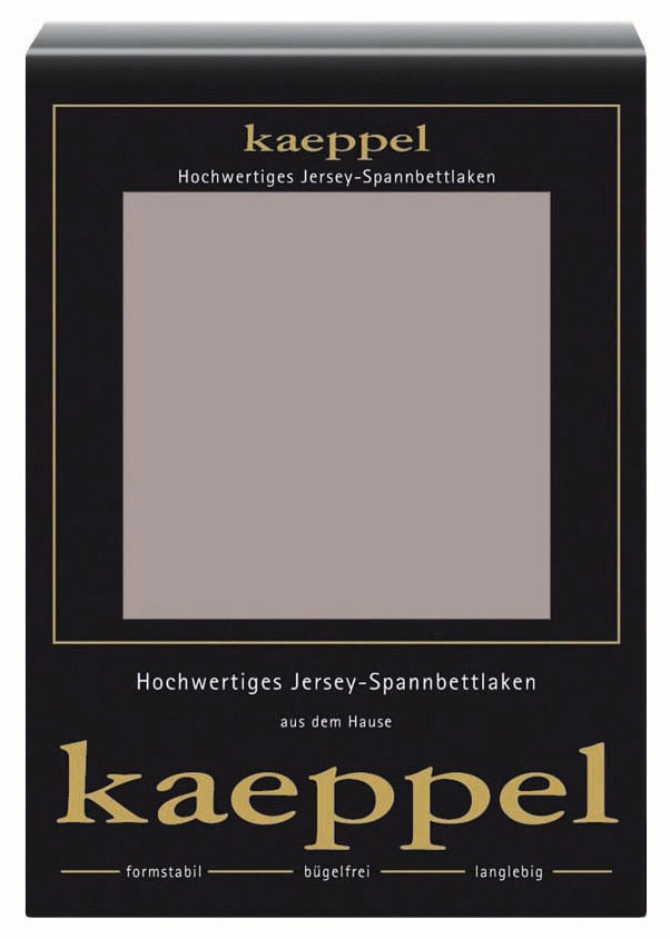 Kaeppel Spannbettlaken "Single Jersey Mako Elasthan" von Kaeppel