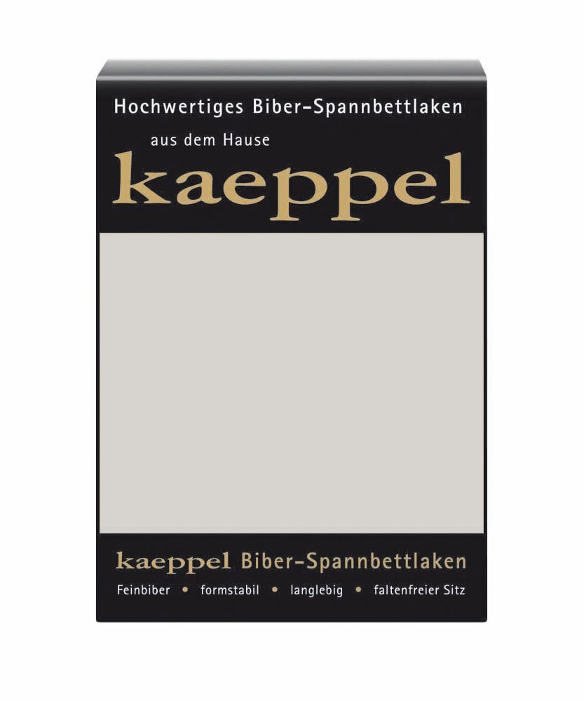 Kaeppel Spannbettlaken "Spannbettlaken Biber" von Kaeppel