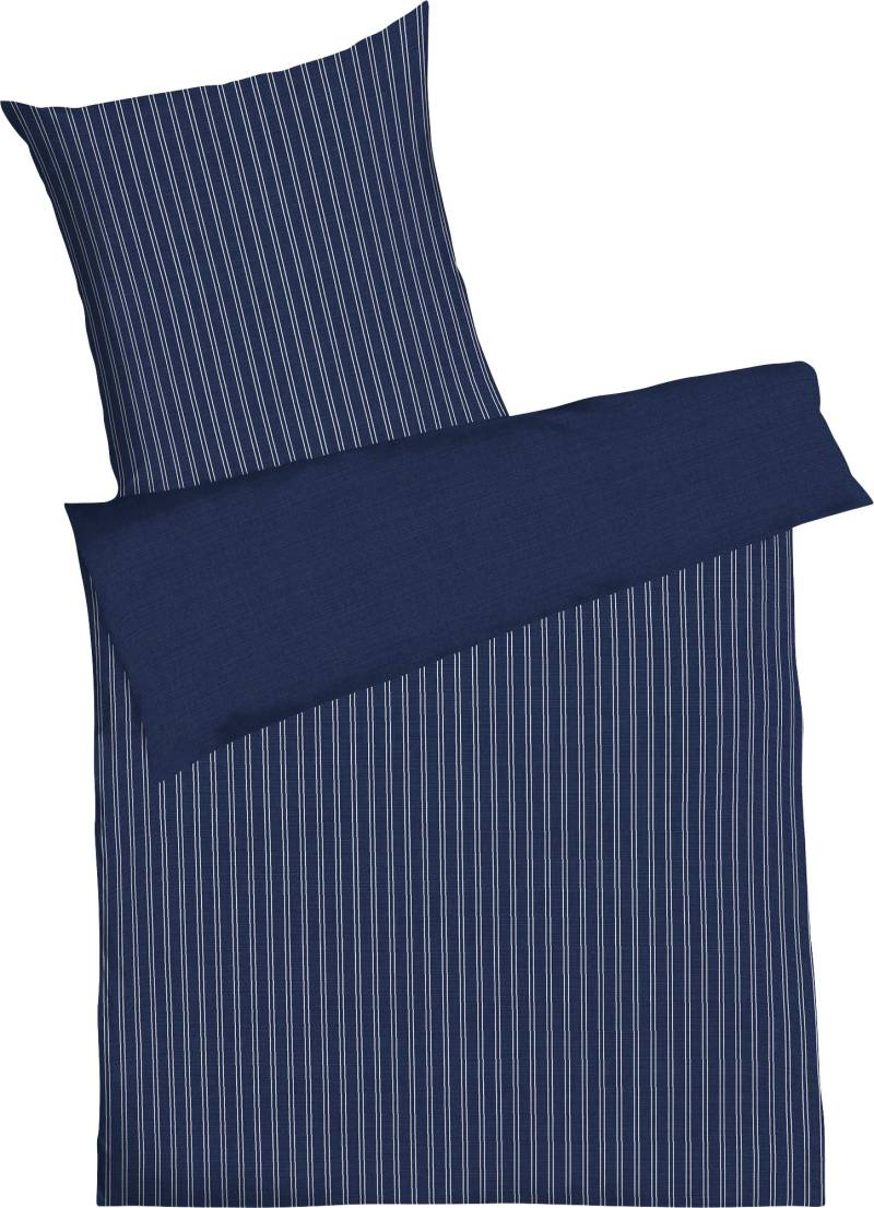 Kaeppel Wendebettwäsche "Eternity Combo Bettwäsche, Satin mit seidigem Glanz, Streifen-Design" 2 Stk. tlg. von Kaeppel