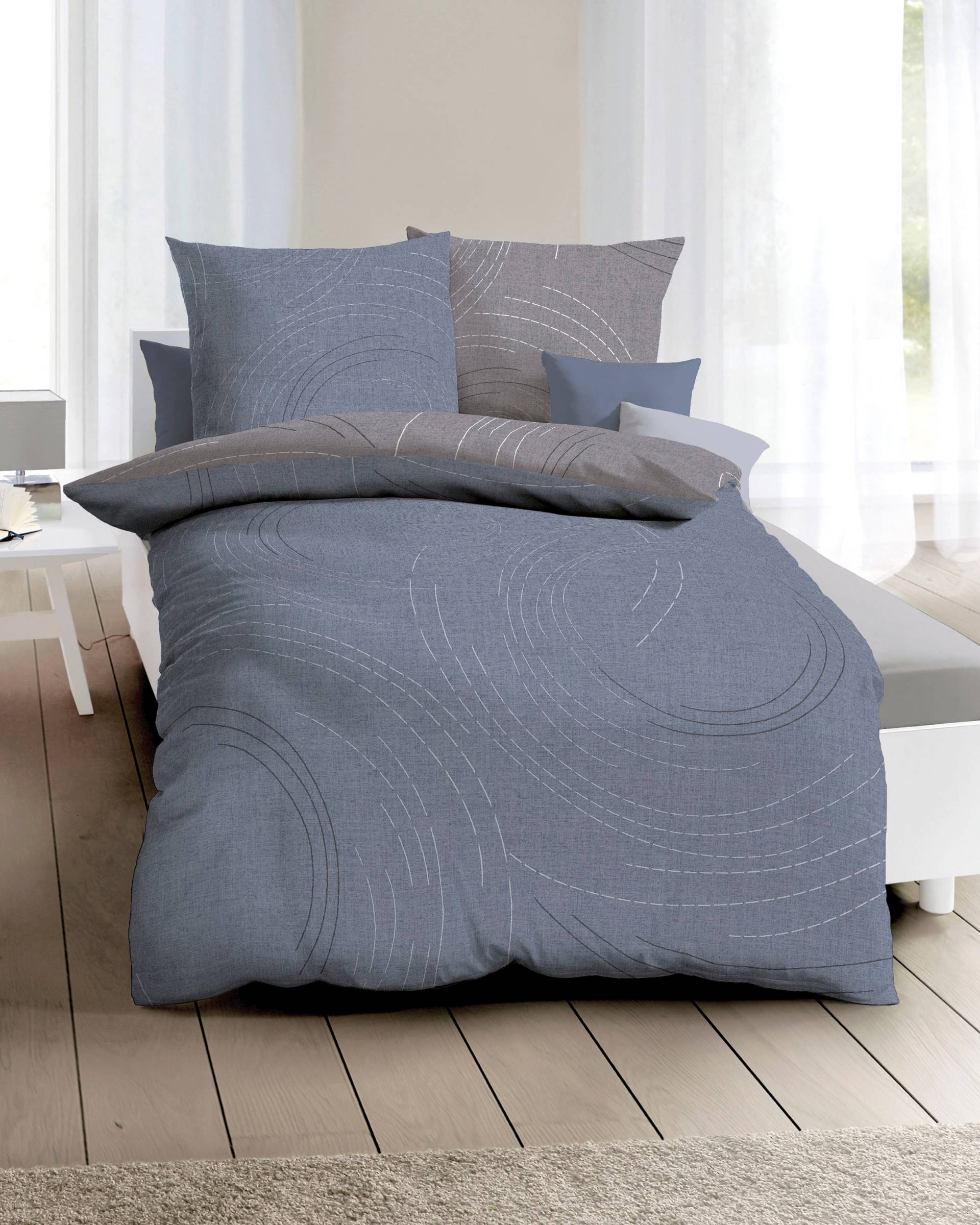 Kaeppel Wendebettwäsche "Jaro, in Gr. 135x200, 155x220 oder 200x200 cm", mit Reißverschluss, 100% Baumwolle, Bettwäsche mit zeitlosem Design Kaeppel Wendebettwäsche "Jaro, in Gr. 135x200, 155x220 oder 200x200 cm", mit Reißverschluss, 100% Baumwolle, Bettwäsche mit zeitlosem Design von Kaeppel