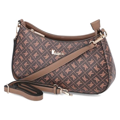 Kaerlek 1006884-300 Handtasche Synthetik Damen in braun-kombi von Kaerlek