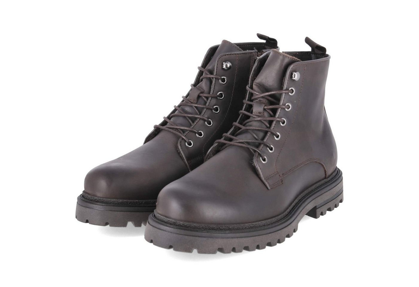 Kaerlek Kaerlek - male - 10338-010 - Glattleder - braun Schnürstiefel von Kaerlek
