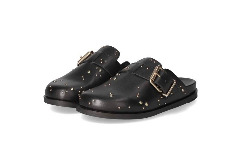 Kaerlek Kaerlek LPARAN-111LEI Black Damen Glattleder schwarz Clog von Kaerlek