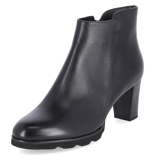 Kaerlek Damen Ankle Boots PATRICIA-01 Schwarz Leather von Kaerlek