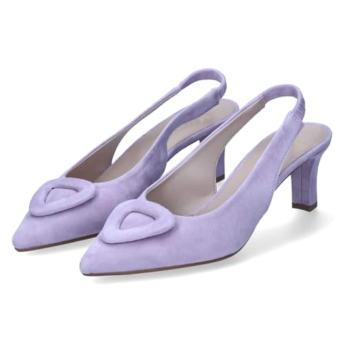 Kaerlek Damen Pumps/Slingpumps Lila Rauleder, Größe:38, Farbauswahl:blau 7 von Kaerlek