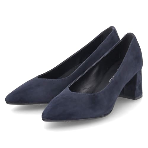 Kaerlek K131 Blu Pumps/Ballerina Rauleder Damen in blau - Gr. 40 von Kaerlek
