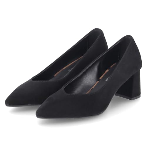 Kaerlek K131 Nero Pumps/Ballerina Rauleder Damen in schwarz - Gr. 41 von Kaerlek