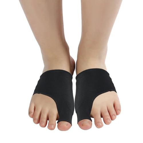 Kaezuy Hallux Valgus Korrektur Bandage Zehenspreizer mit Atmungsaktivem Lycra Vorfusspolster - Anatomisches Design für Damen & Herren (A) von Kaezuy