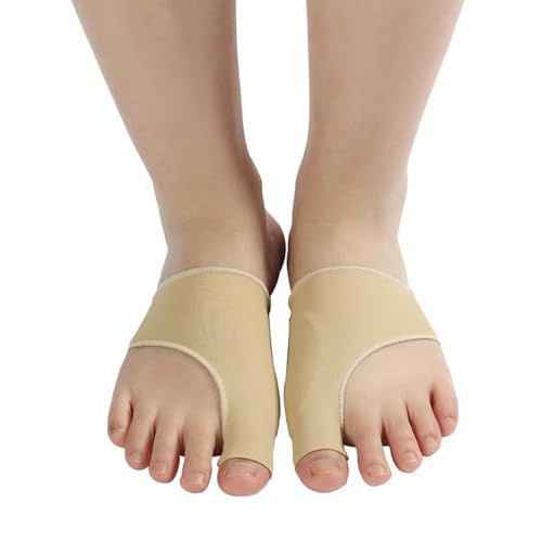 Kaezuy Hallux Valgus Korrektur Bandage Zehenspreizer mit Atmungsaktivem Lycra Vorfusspolster - Anatomisches Design für Damen & Herren (B) von Kaezuy
