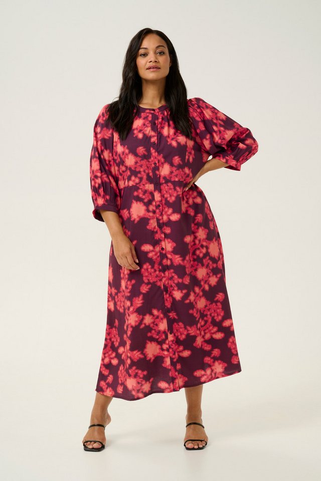KAFFE Curve Blusenkleid Kleid KCmaddi Große Größen von Kaffe Curve