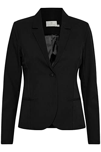 KAFFE Blazer Jillian Damen Blazer Jillian Klassisch Business Langarm Black deep 36 von KAFFE