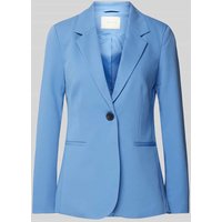 Kaffe Blazer mit Leistentaschen Modell 'SAKURA' in Bleu, Größe 42 von Kaffe