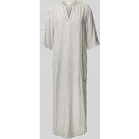 Kaffe Midikleid mit seitlichen Eingrifftaschen Modell 'milia' in Weiss, Größe 36 Kaffe Midikleid mit seitlichen Eingrifftaschen Modell 'milia' in Weiss, Größe 36 von Kaffe