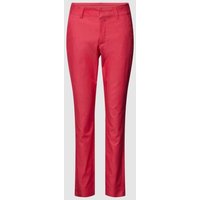 Kaffe Regular Fit Hose mit seitlichen Eingrifftaschen Modell 'Kalea' in Kirsche, Größe 38 von Kaffe