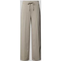 Kaffe Relaxed Fit Hose mit Ziernähte und Viskose-Anteil Modell 'jenny' in Taupe, Größe XXL von Kaffe