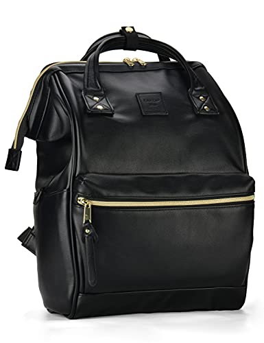 Kah&Kee Damen Leder Rucksack - Elegantes 15 zoll Laptoprucksack für Lehrerinnen und Arbeitsamkeit im Büro mit diebstahl Kah&Kee Damen Leder Rucksack - Elegantes 15 zoll Laptoprucksack für Lehrerinnen und Arbeitsamkeit im Büro mit diebstahl von Kah&Kee