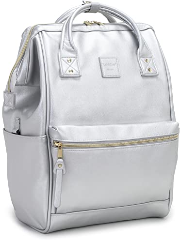 Kah&Kee Damen Leder Rucksack - Elegantes 15 zoll Laptoprucksack für Lehrerinnen und Arbeitsamkeit im Büro mit diebstahl von Kah&Kee
