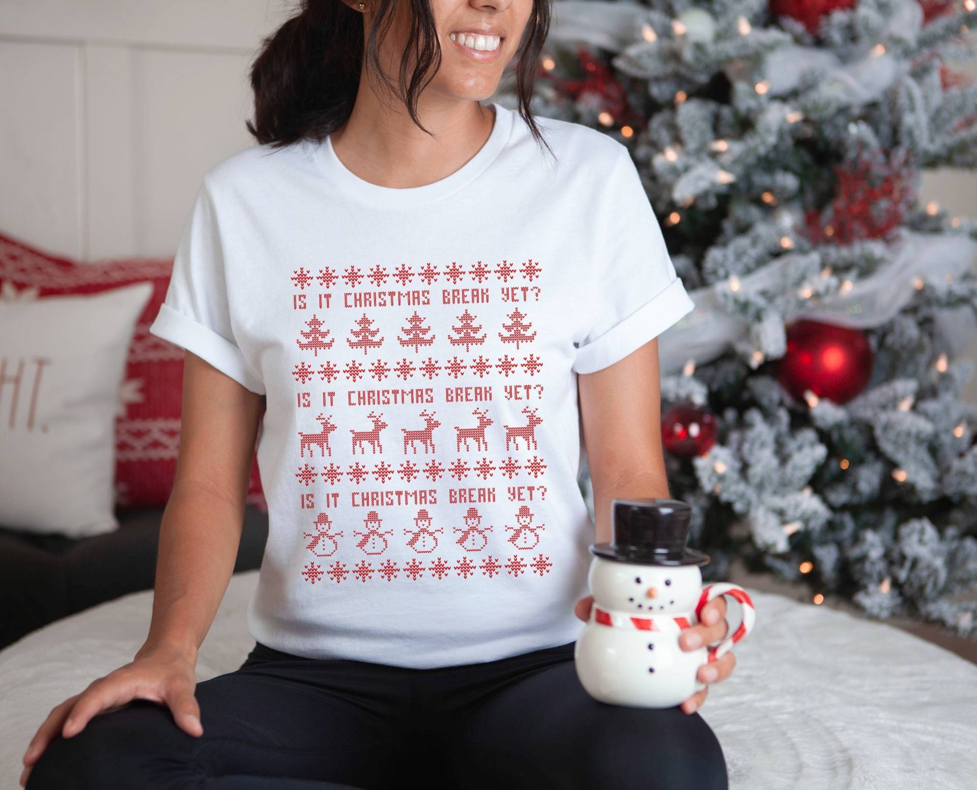 Lehrer Weihnachtsshirt, Süßes Shirt Für Lehrer, Geschenk Lustiges Weihnachtslehrershirt, Lehrershirt, Lehrershirt von KahanaClothing