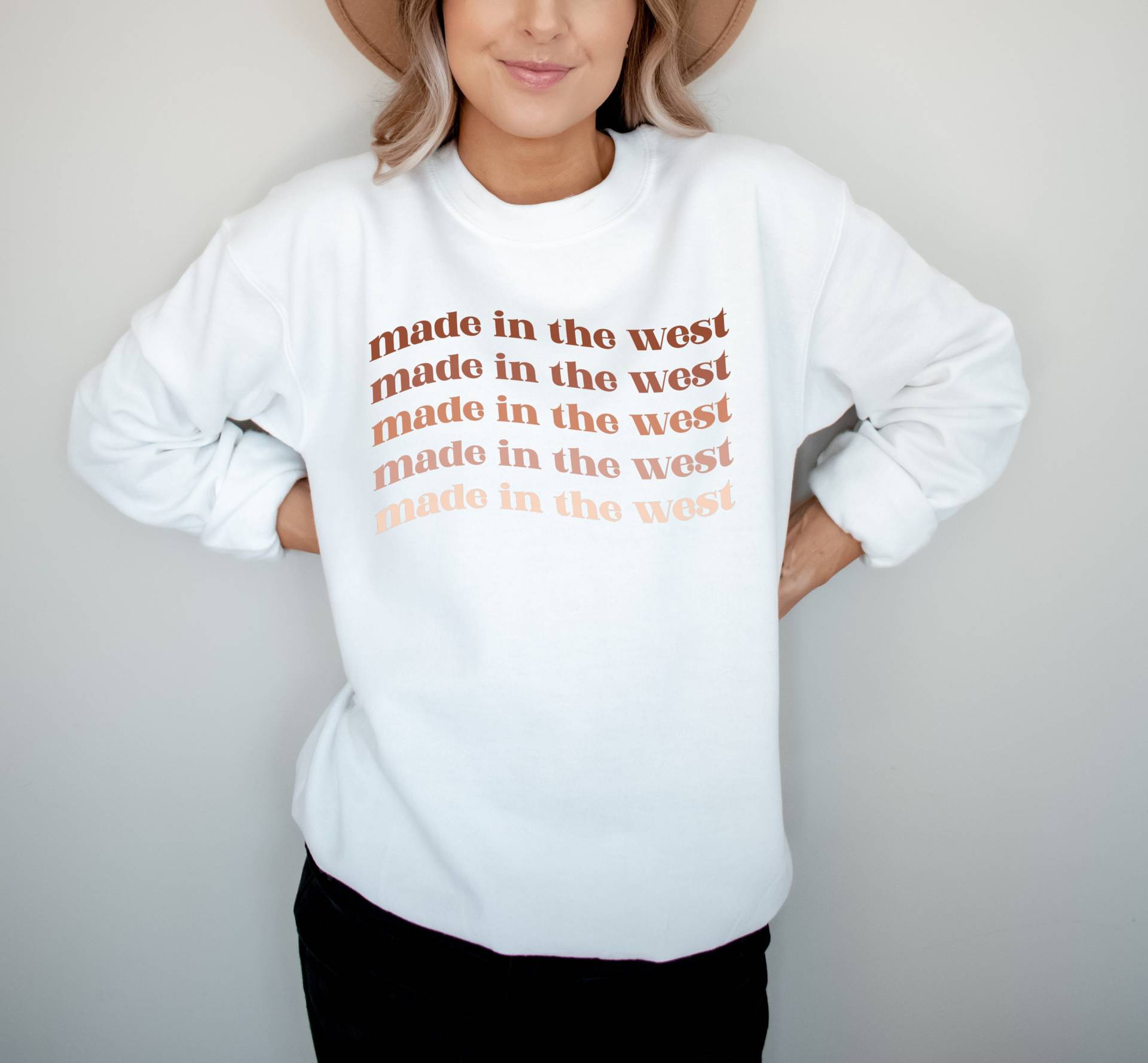 Made in The West Sweatshirt, State Sweater, Retro Crewneck, Coast Pullover, Cute Shirt, Trendy Sweatshirt Made in The West Sweatshirt, State Sweater, Retro Crewneck, Coast Pullover, Cute Shirt, Trendy Sweatshirt von KahanaClothing