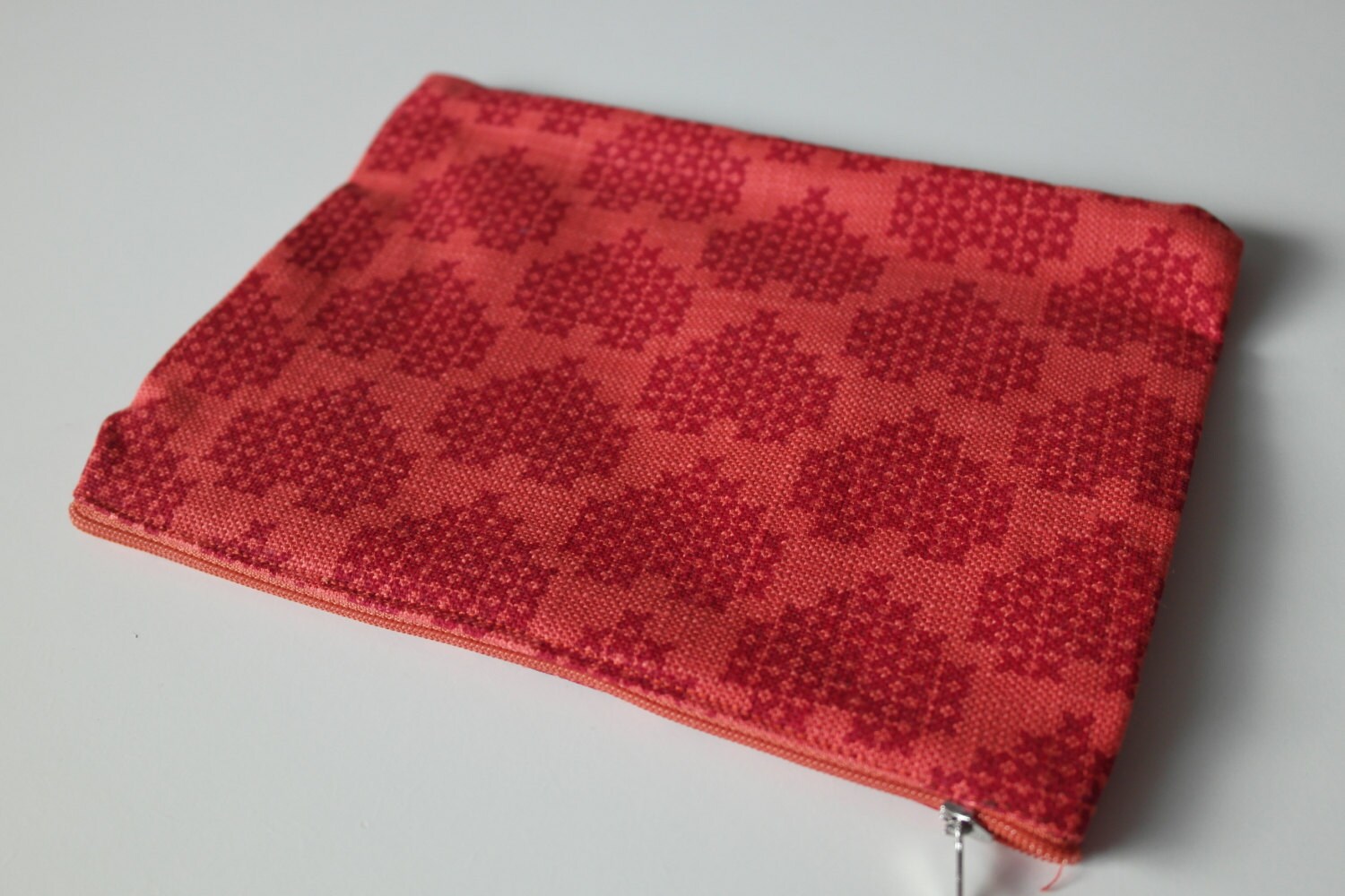 Orange Und Rote Herzen Schminktasche /stiftetasche von KahliLifestyle