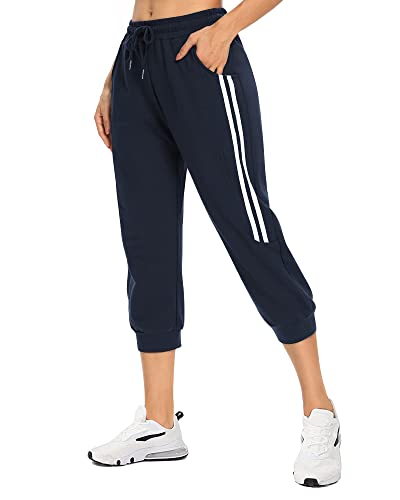 KDi Damen Shorts Jogger Sweatpants Laufhose Trainingsanzug Capri Pants - - Mittel von KaiDi