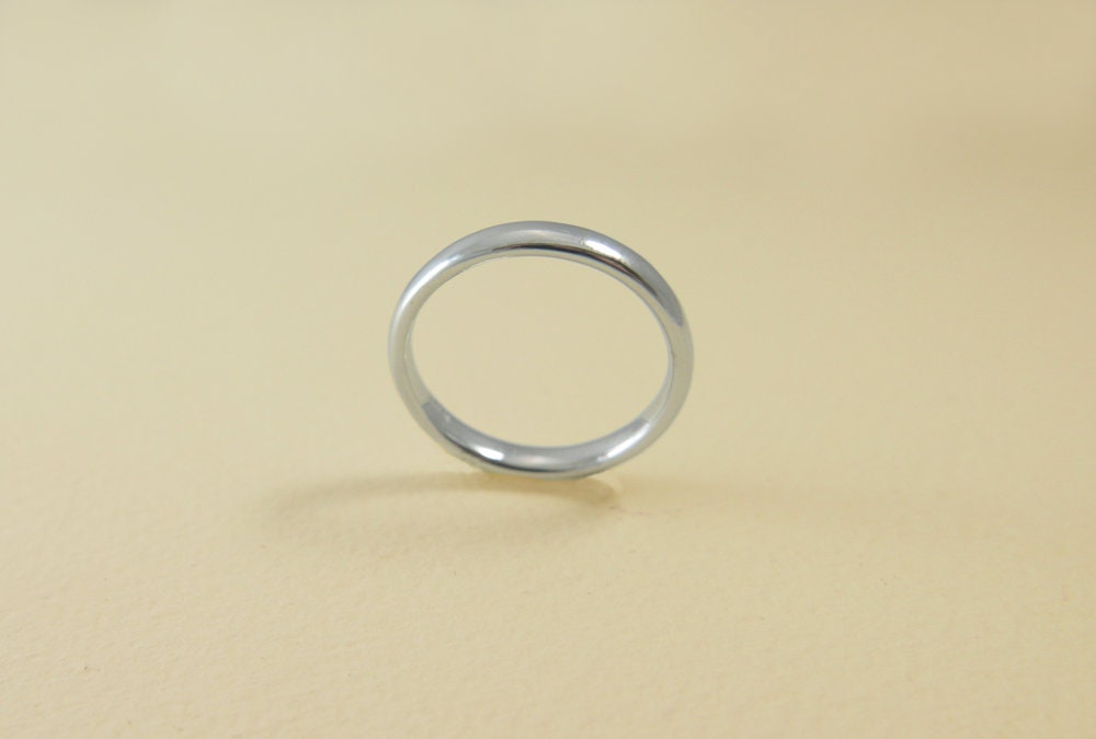 14-Karätiges Comfort-Fit-Weißgoldband. Hochzeits-Goldband. Polierte, Abgerundete Kuppel. Goldener Ehering. Herren Damen Ehering Schlicht 14-Karätiges Comfort-Fit-Weißgoldband. Hochzeits-Goldband. Polierte, Abgerundete Kuppel. Goldener Ehering. Herren Damen Ehering Schlicht von KaiJewelry585