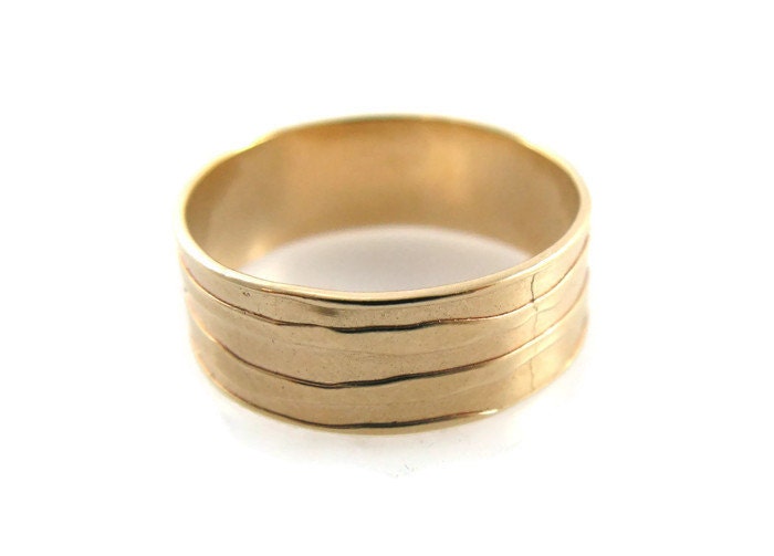 Ehering, Gold Gewellter Ring, Goldring, Ehering | Gr9435-2016 von KaiJewelry585