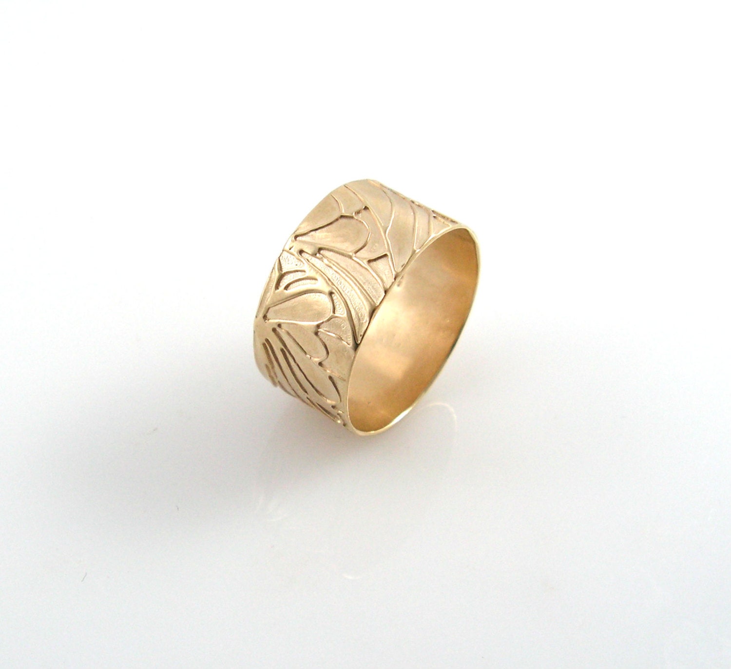Ehering, Goldener Ehering Mit Flügeln, Flügelring, Ring, | Gr9436-2020 Ehering, Goldener Ehering Mit Flügeln, Flügelring, Ring, | Gr9436-2020 von KaiJewelry585