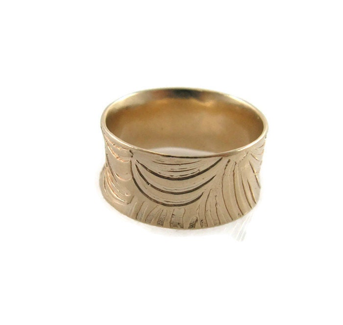 Ehering, Goldener Floraler Blumenring, Ring, Ehering | Gr9439-2029 Ehering, Goldener Floraler Blumenring, Ring, Ehering | Gr9439-2029 von KaiJewelry585