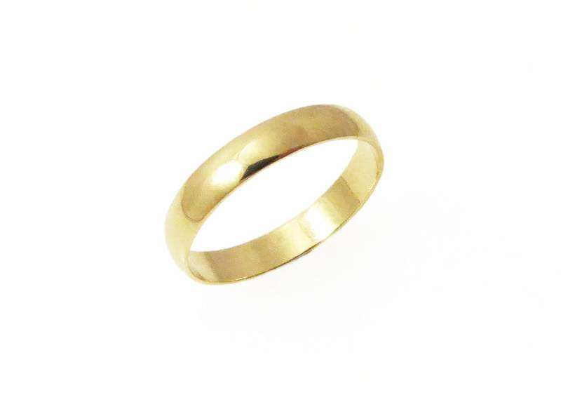 Ehering. 14K Gelbgold. 4mm Ehering.men Ehering.frauen Ehering.men Trauringe Für Sie | 2136 von KaiJewelry585