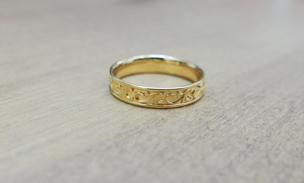 Unisex-Ehering. Band Aus 14-Karätigem Gelbgold. Textur-Ehering. Ehering Für Männer. Frauen. Herren. Versprechensringe Unisex-Ehering. Band Aus 14-Karätigem Gelbgold. Textur-Ehering. Ehering Für Männer. Frauen. Herren. Versprechensringe von KaiJewelry585