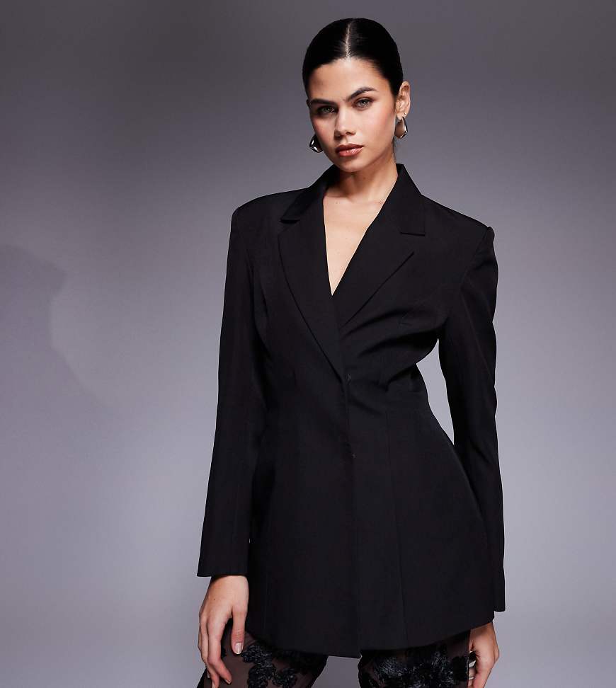 Kaiia - Exclusive - Blazer in Schwarz mit betonter Taille, Kombiteil von Kaiia