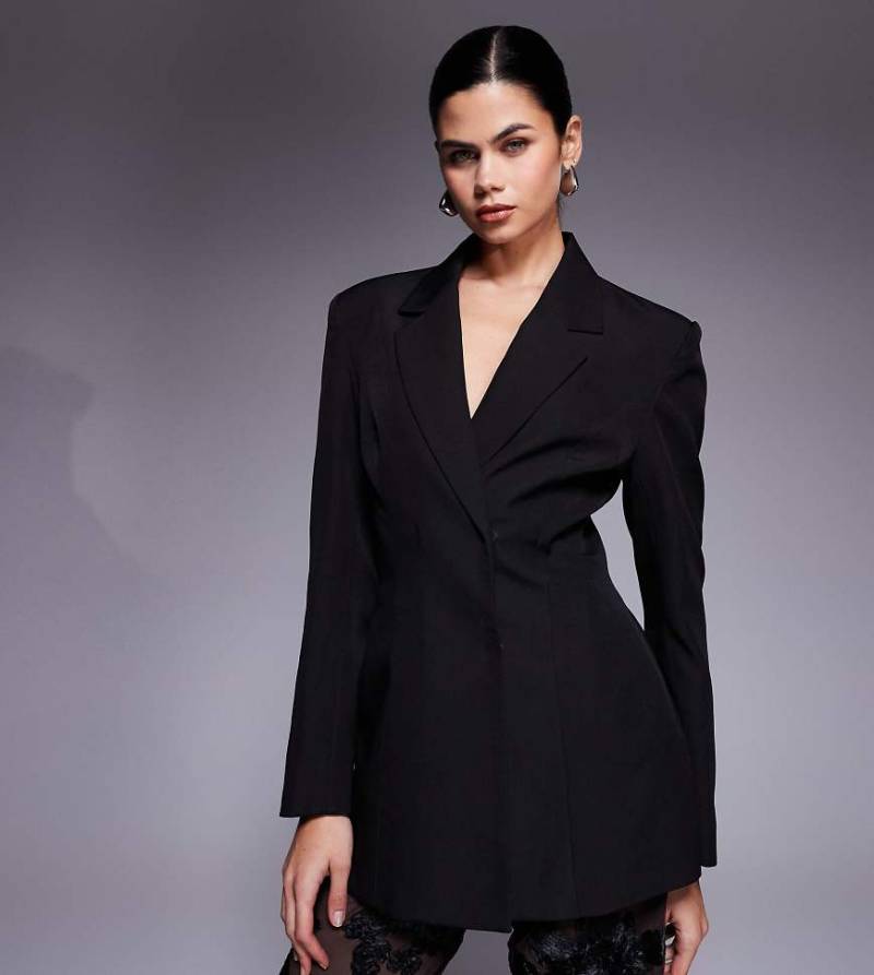 Kaiia - Exclusive - Blazer in Schwarz mit betonter Taille, Kombiteil von Kaiia