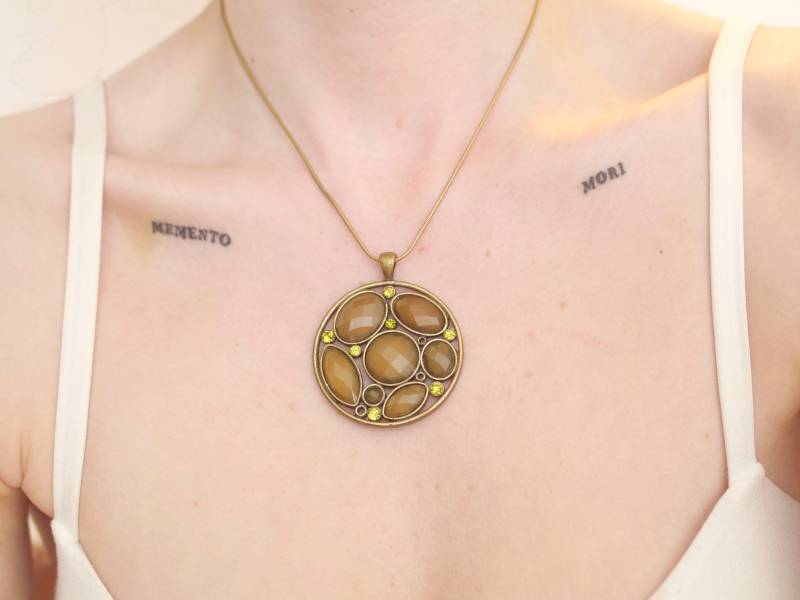 Auffälliger Anhänger Mit Aus Sterling Silber von KailansJewellery