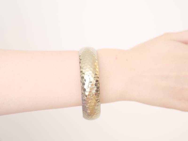 Dicker Armreif, Farbe Gold von KailansJewellery