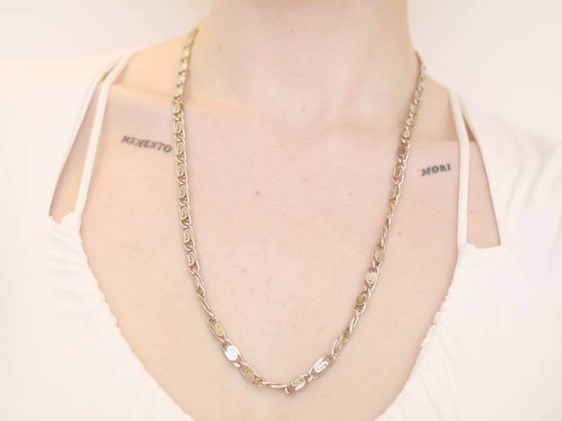 Lange Halskette, Silberfarben von KailansJewellery