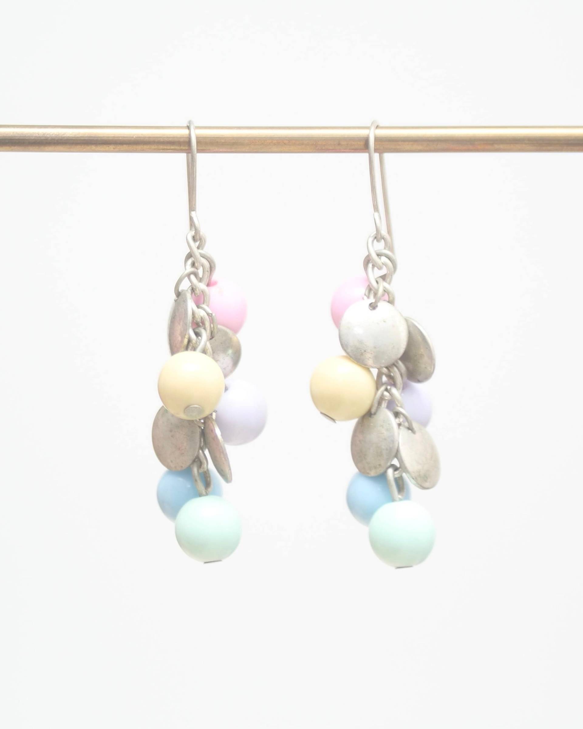 Multi Perlen Ohrringe, Farbe Silber von KailansJewellery