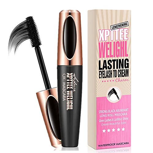 4D Silk Fiber Lash Mascara, 4D Mascara Fiber Lash, 4D Silk Fiber Wimperntusche, 4D Silk Mascara Waterproof, Wimpernverlängerung Wasserdicht schwarzer Länger Dicker Wimpern 4D Silk Fiber Lash Mascara, 4D Mascara Fiber Lash, 4D Silk Fiber Wimperntusche, 4D Silk Mascara Waterproof, Wimpernverlängerung Wasserdicht schwarzer Länger Dicker Wimpern von KlsyChry