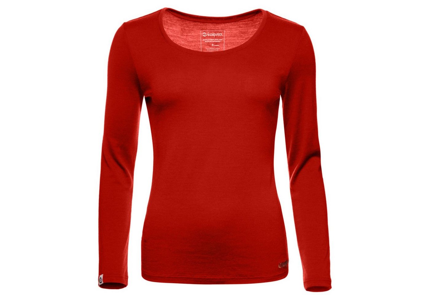 Kaipara - Merino Sportswear Langarmshirt Merino Longsleeve Damen Rundhals Slimfit 200 (1-tlg) aus reiner Merinowolle Made in Germany von Kaipara - Merino Sportswear