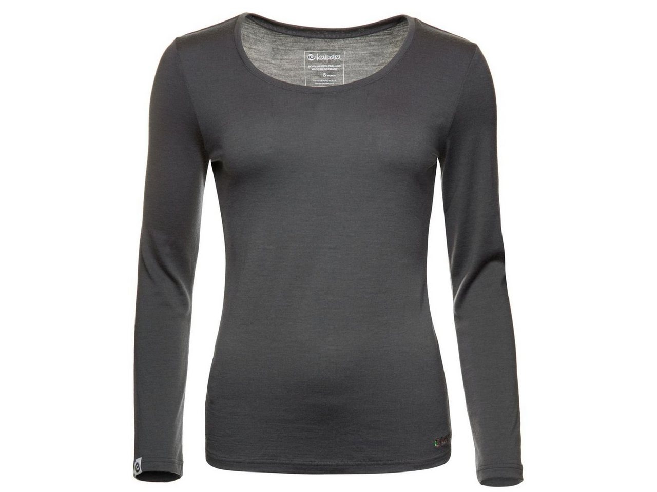 Kaipara - Merino Sportswear Langarmshirt Merino Longsleeve Damen Rundhals Slimfit 200 (1-tlg) aus reiner Merinowolle Made in Germany von Kaipara - Merino Sportswear