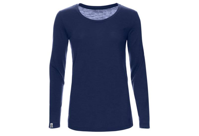 Kaipara - Merino Sportswear Longsleeve Merino Longsleeve Damen weiter Rundhals Regular 150 (1-tlg) aus reiner Merinowolle Made in Germany von Kaipara - Merino Sportswear