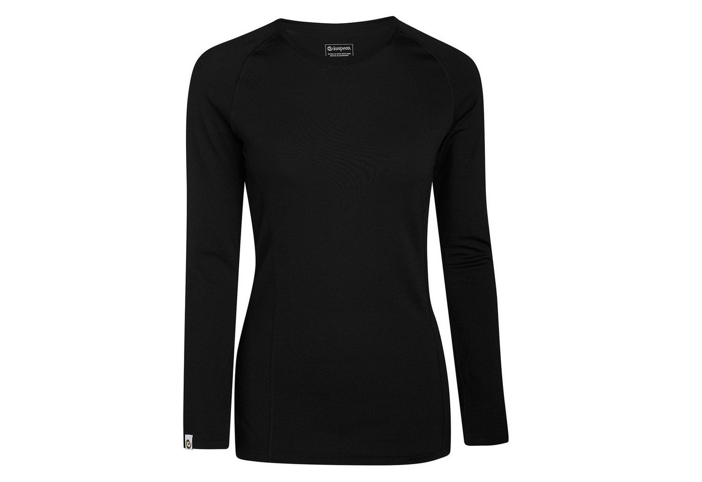 Kaipara - Merino Sportswear Langarmshirt Merino Raglan Longsleeve Damen Slimfit 200 (1-tlg) aus reiner Merinowolle Made in Germany von Kaipara - Merino Sportswear