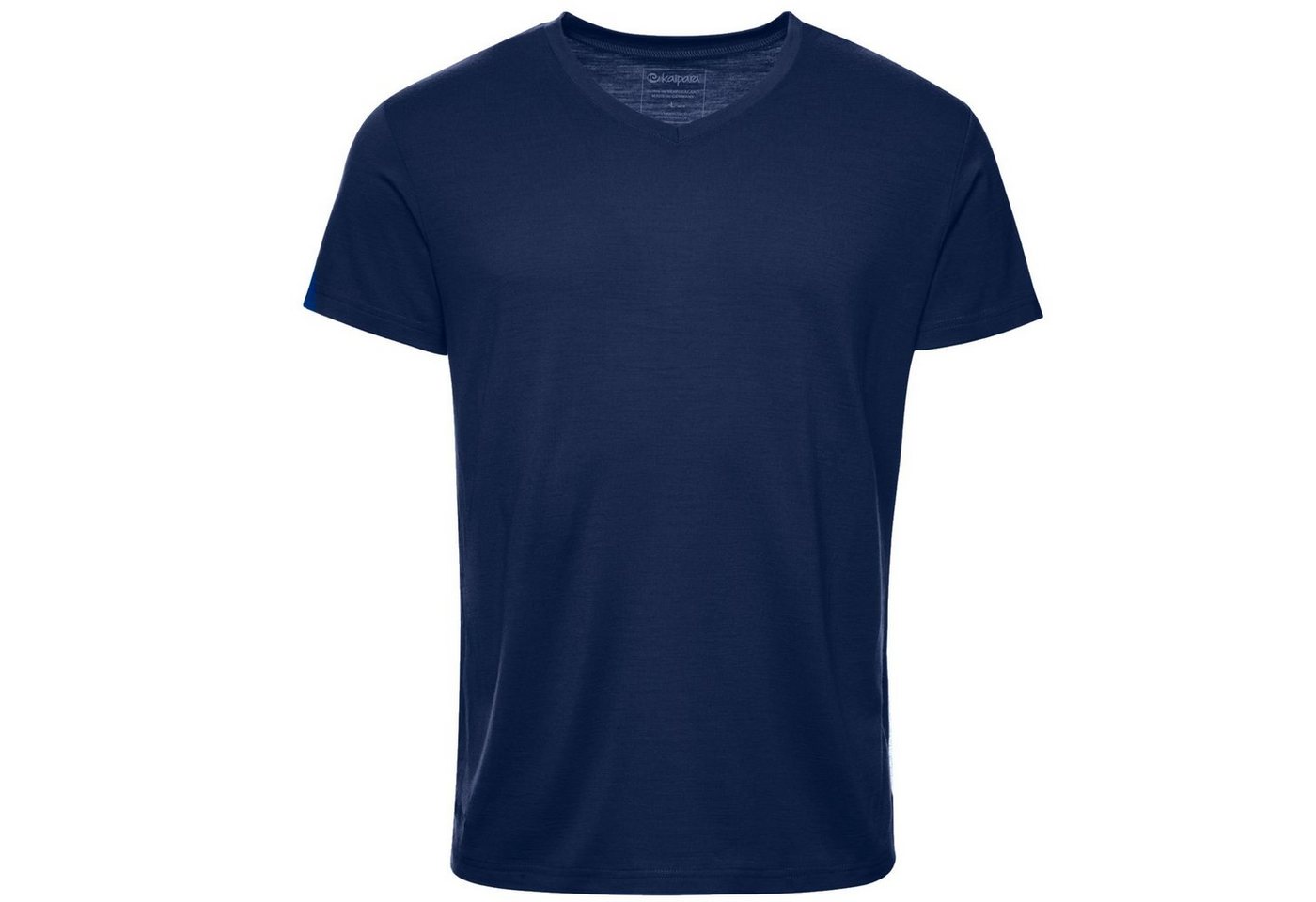 Kaipara - Merino Sportswear Funktionsshirt Merino Shirt Herren Kurzarm Regularfit V-Neck 150 (1-tlg) aus reiner Merinowolle Made in Germany von Kaipara - Merino Sportswear