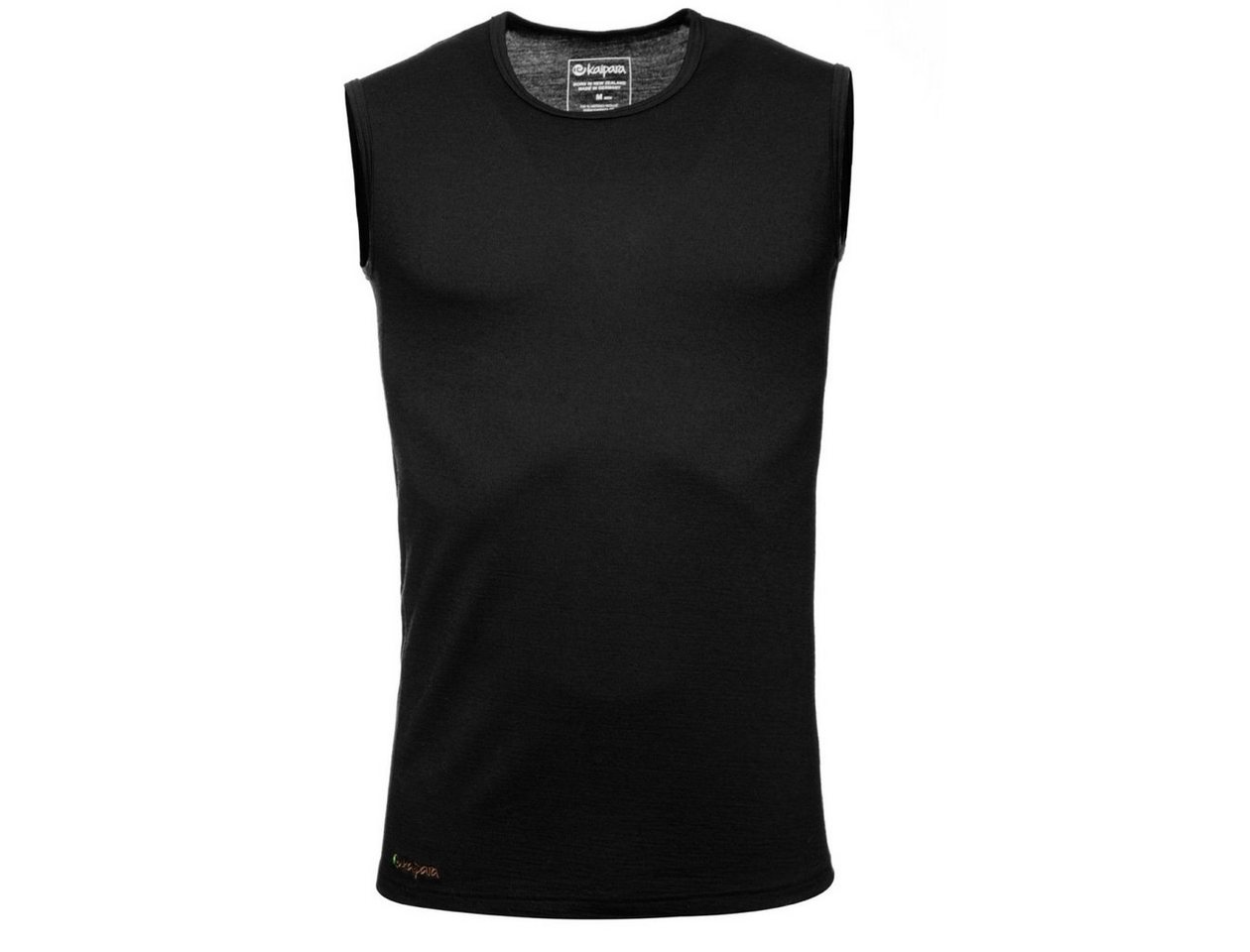 Kaipara - Merino Sportswear Funktionsshirt Merino Tank Top Herren Slimfit 150 (1-tlg) aus reiner Merinowolle Made in Germany von Kaipara - Merino Sportswear