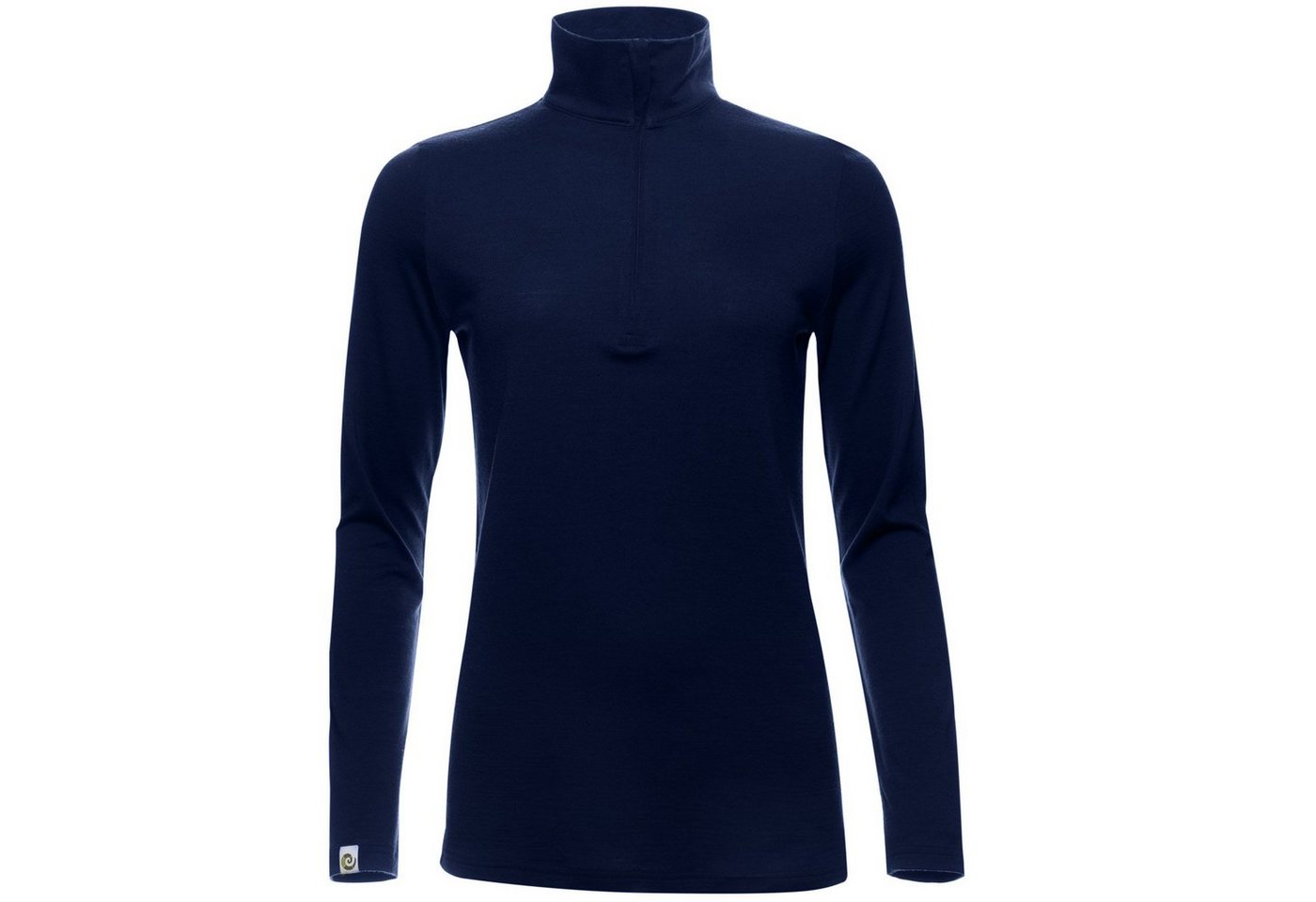 Kaipara - Merino Sportswear Funktionsshirt Merino Zip-Neck Damen Regular 200 (1-tlg) aus reiner Merinowolle Made in Germany von Kaipara - Merino Sportswear