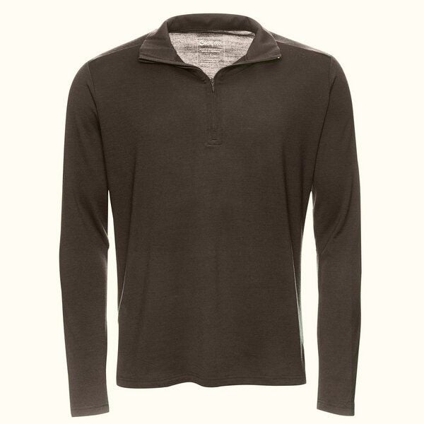 Kaipara - Merino Sportswear Herren Merino Zip-Neck Regularfit 200 von Kaipara - Merino Sportswear