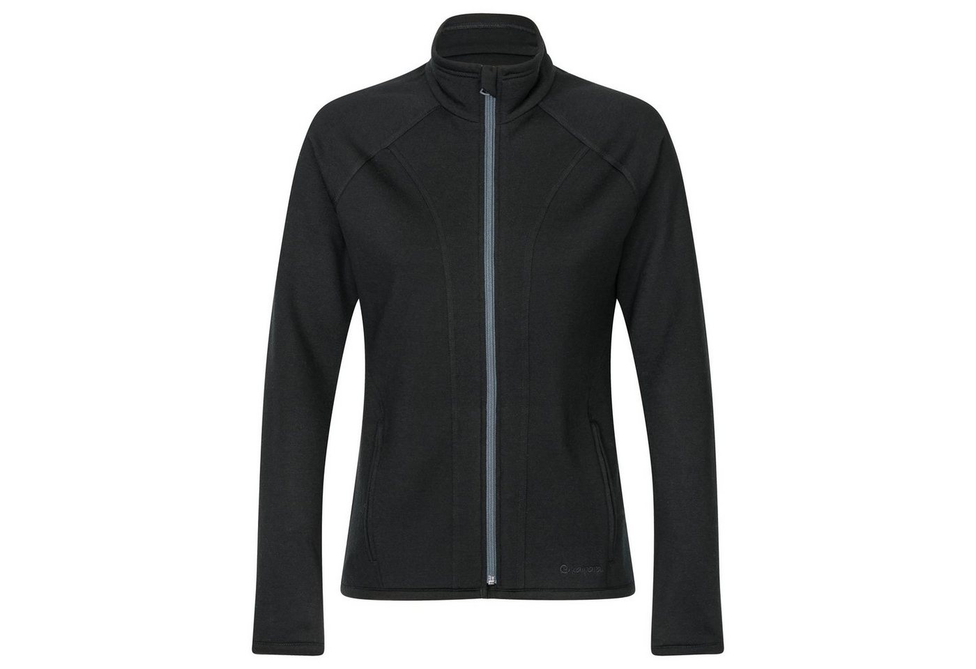 Kaipara - Merino Sportswear Hoodie Merino Stehkragen Sweat Jacke Damen 270 (1-tlg) aus reiner Merinowolle Made in Germany von Kaipara - Merino Sportswear