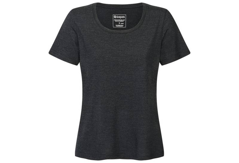 Kaipara - Merino Sportswear Kurzarmshirt URBAN Merino Shirt Damen Kurzarm Regular 200 weiter Ausschnitt (1-tlg) aus reiner Merinowolle Made in Germany von Kaipara - Merino Sportswear