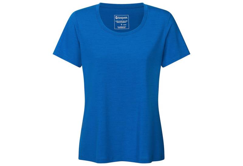 Kaipara - Merino Sportswear Kurzarmshirt URBAN Merino Shirt Damen Kurzarm Regular 200 weiter Ausschnitt (1-tlg) aus reiner Merinowolle Made in Germany von Kaipara - Merino Sportswear